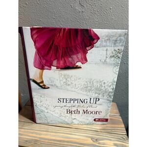 Beth Moore Stepping Up through the Psalms of Ascent study Guide DVDs